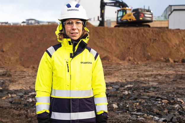 Lisa Kroon är projektchef på Skanska med ansvar på Slakthusområdet.